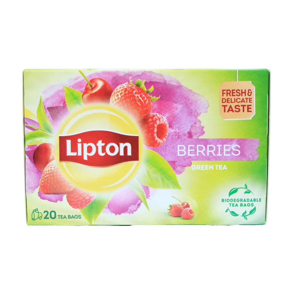 Té Verde Berries Lipton