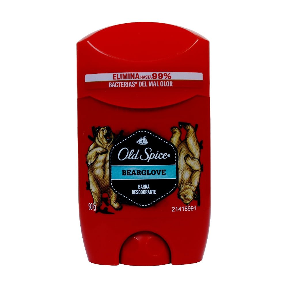 Desodorante Caballero Bearglove Old Spice Barra