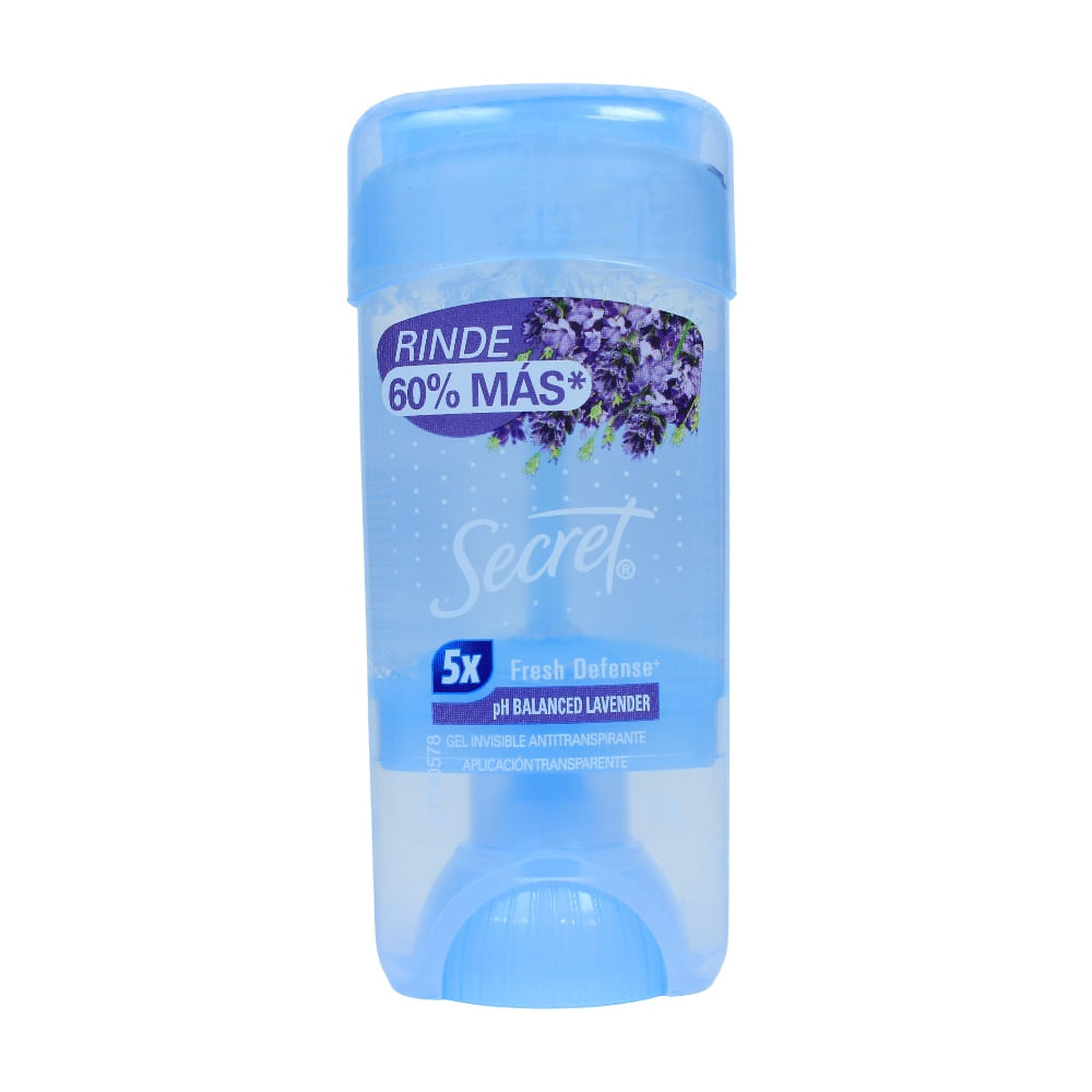 Desodorante Dama Balanced Lavander Secret Gel