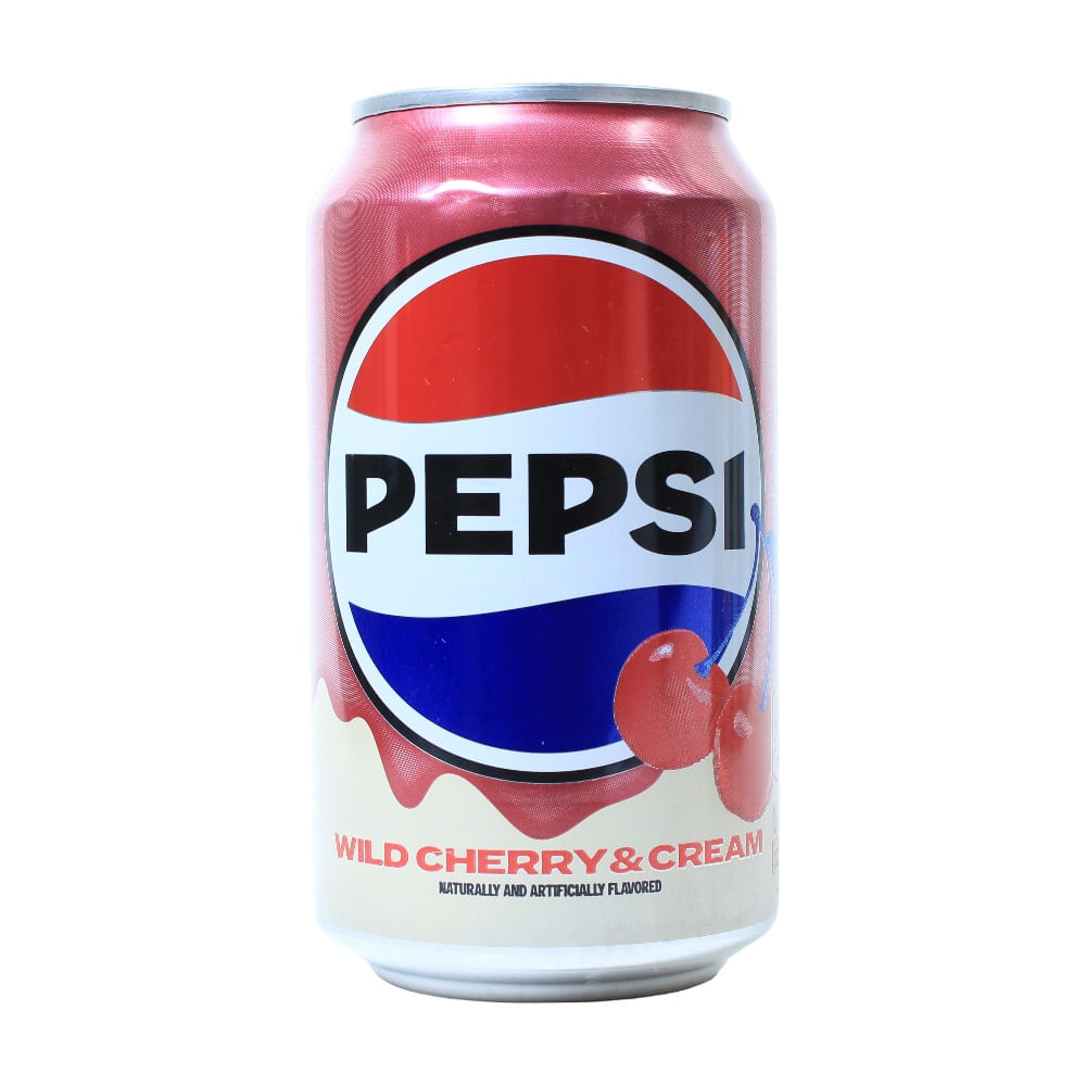Pepsi Wild Cherry And Cream Lata