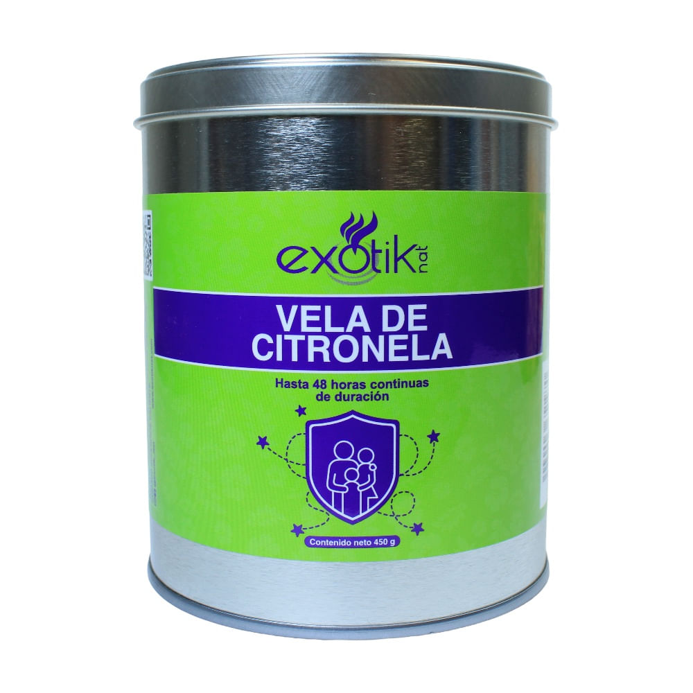 Vela Repelente Citronela Exotik
