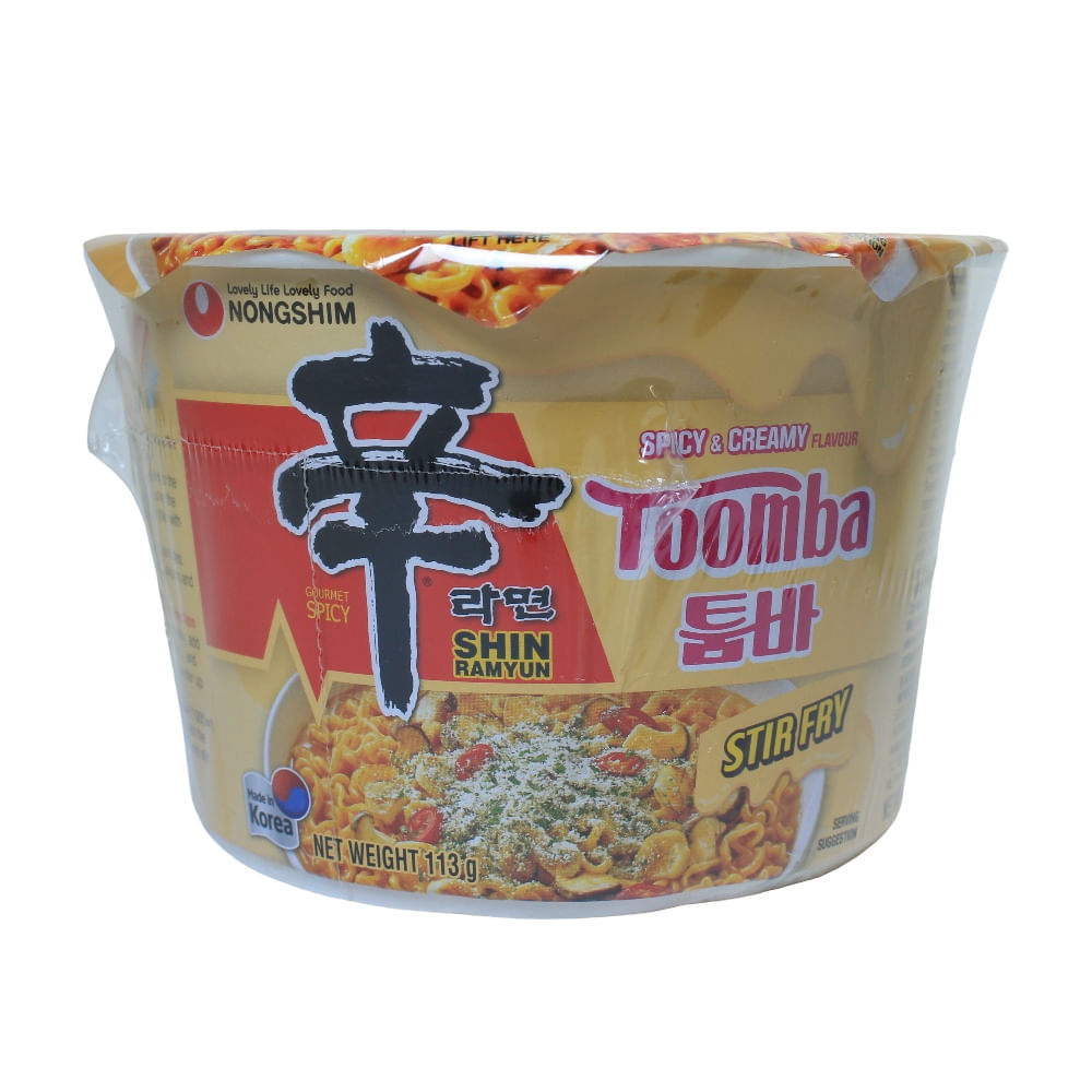 Sopa Instantánea Fideo Frito Queso Picante Nongshim