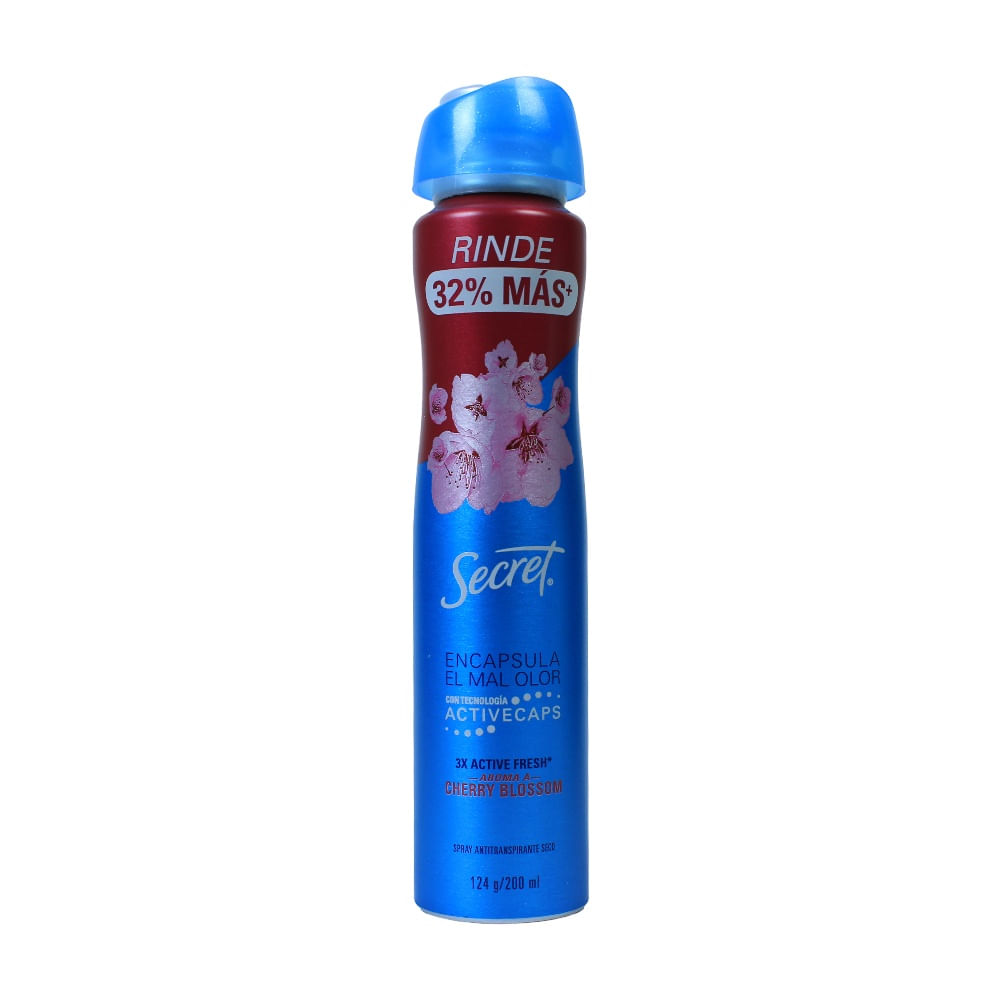 Desodorante Dama Cherry Blossom Secret Aerosol