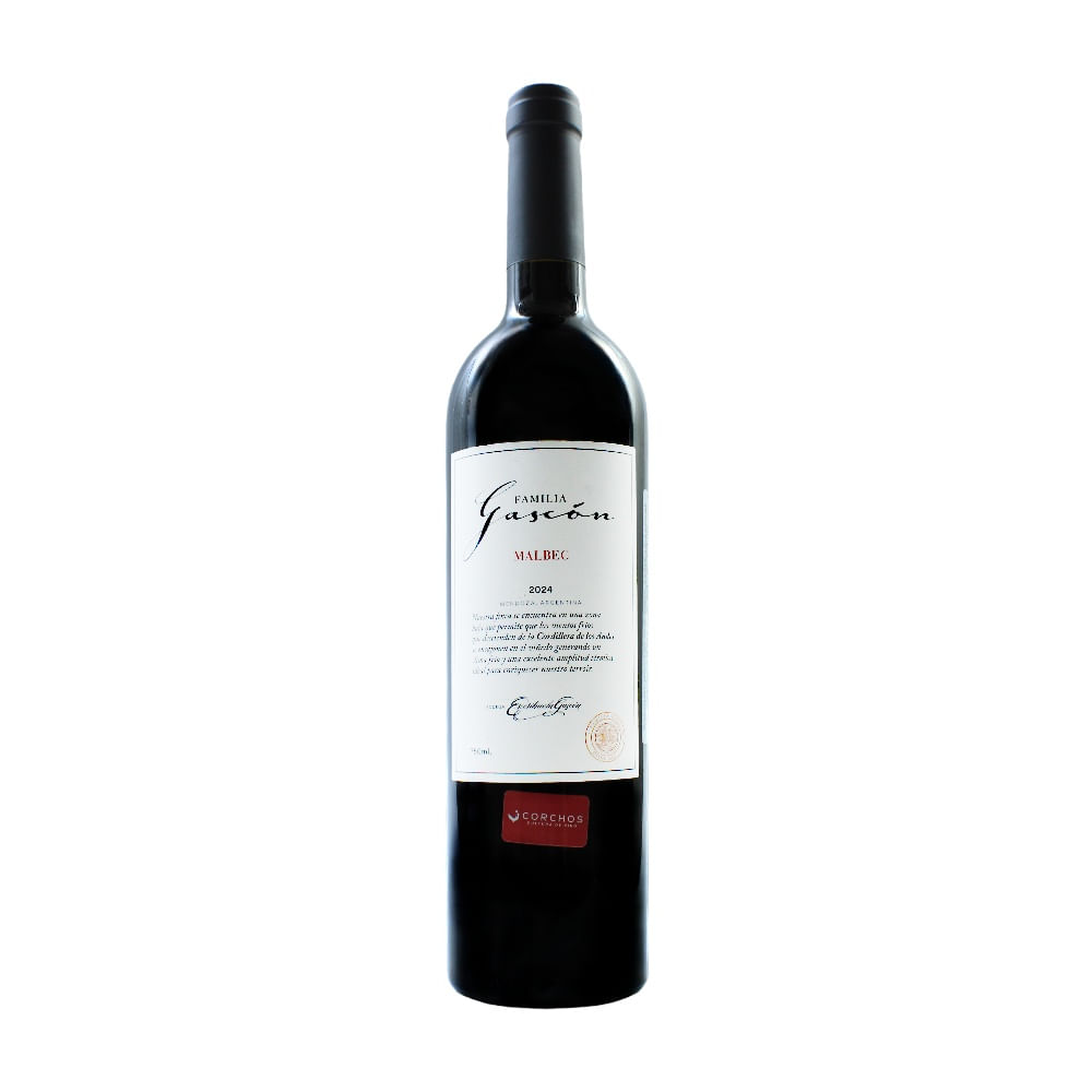 Vino Tinto Malbec Familia Gascon