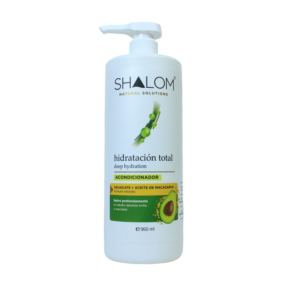 Acondicionador Aguacate Y Macadmia Shalom