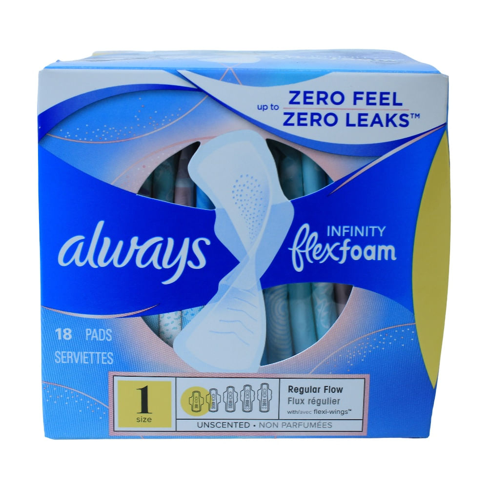 Toalla Femenina Infinity Flexfoam Always