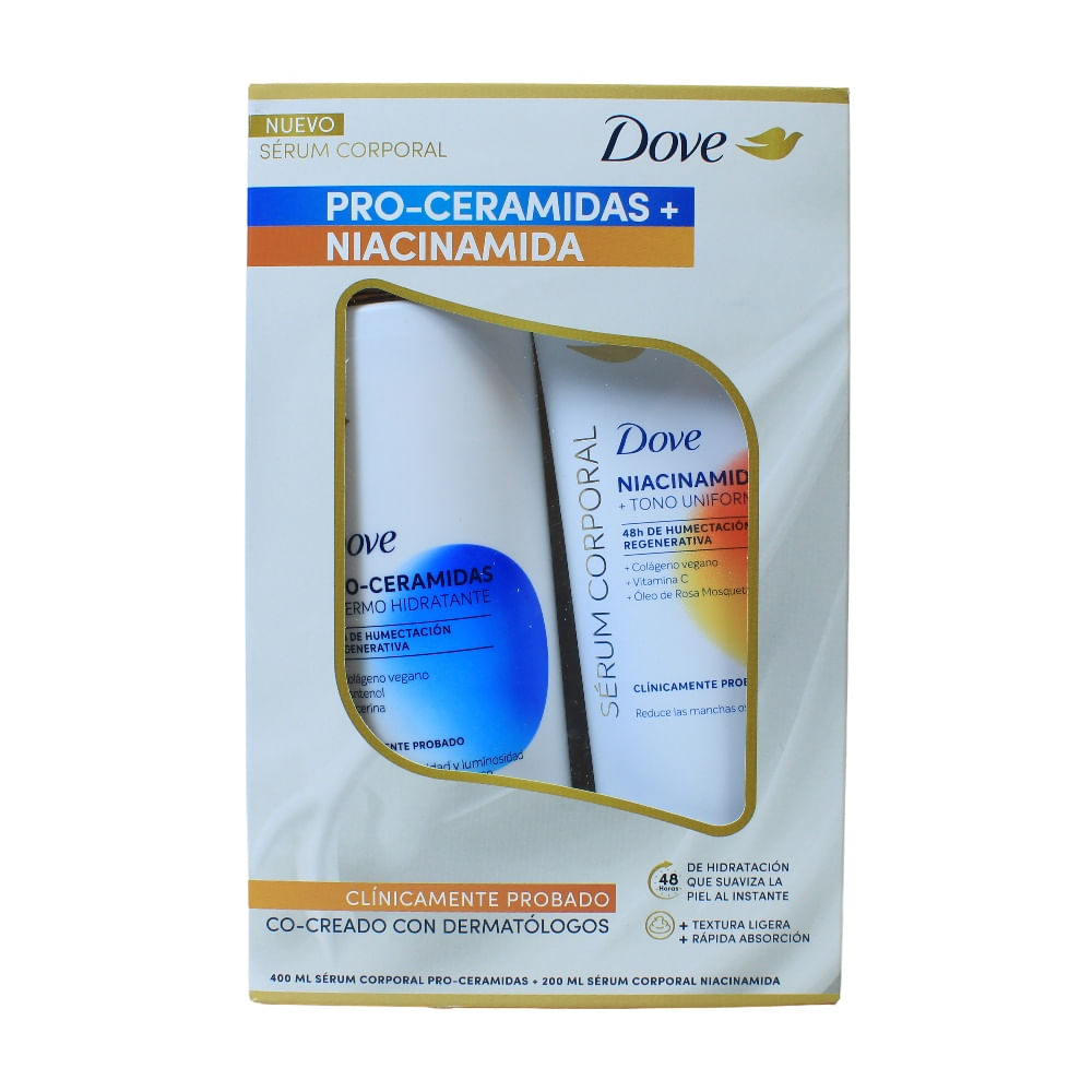 Serum Corporal Pro Ceramidas Dove + Niacinamida