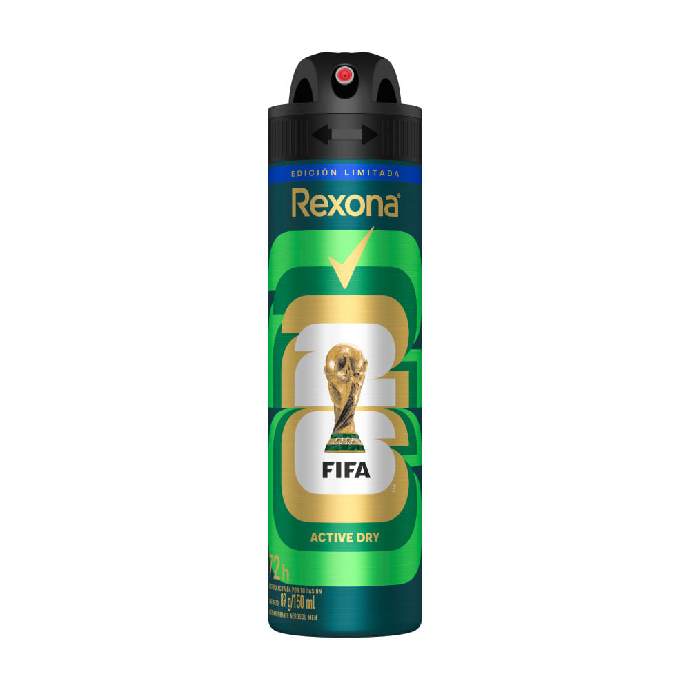 Desodorante Hombre Active Dry Rexona Aerosol