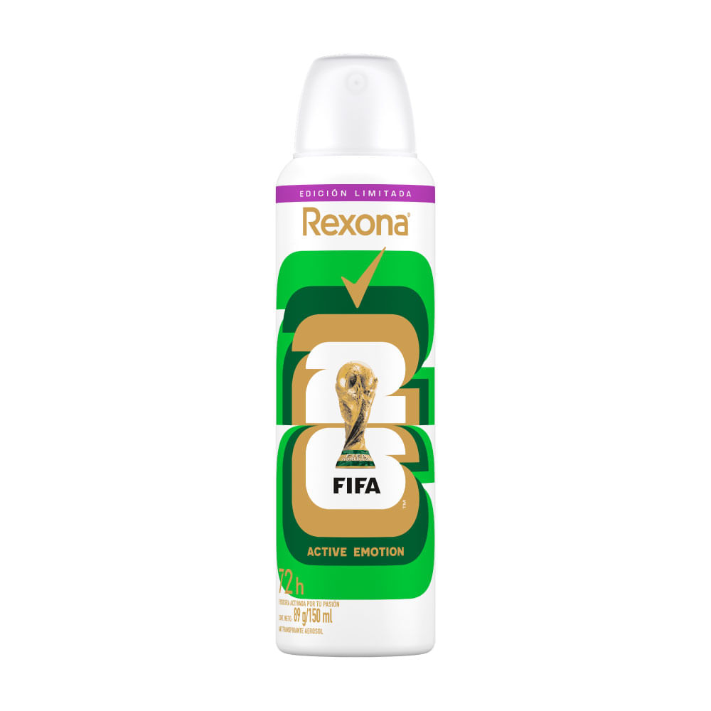 Desodorante Dama Active Emotion Rexona Aerosol