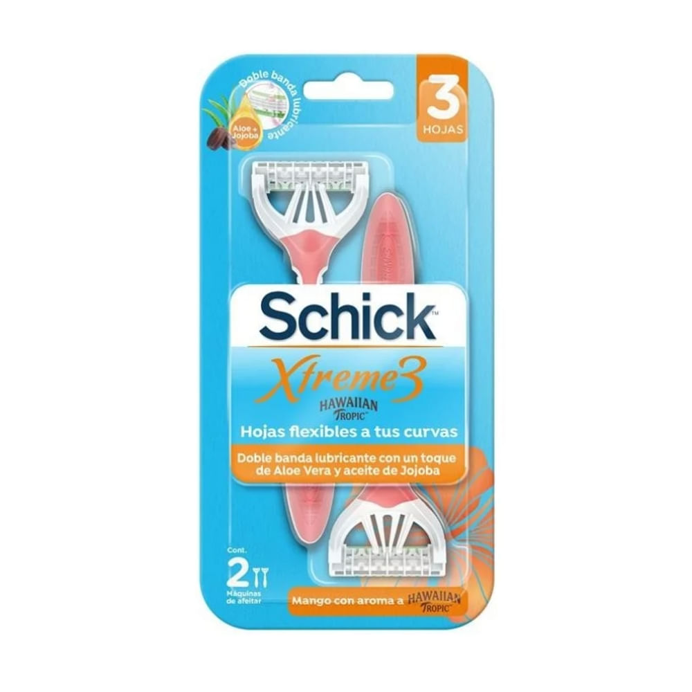 Rasuradora Hawaiia Tropic Xtreme 3 Schick