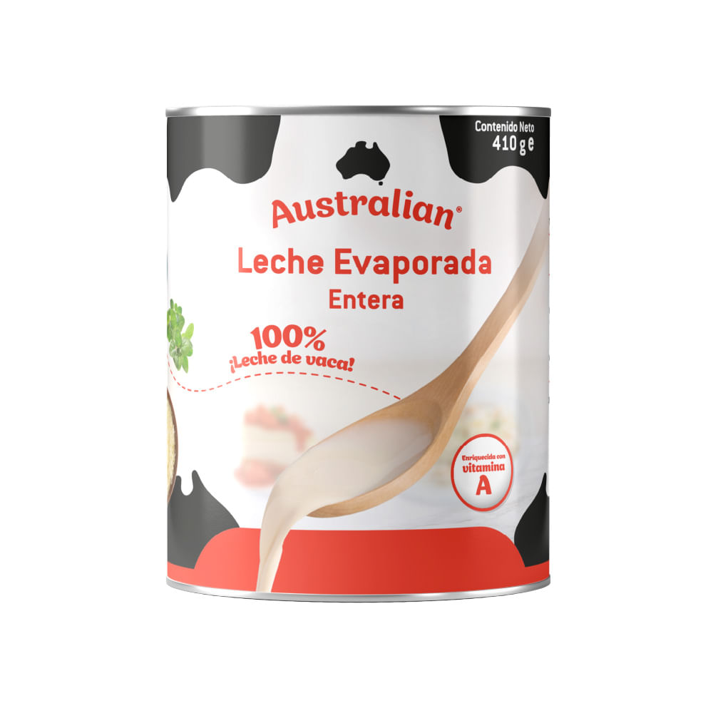 Leche Evaporada Australian