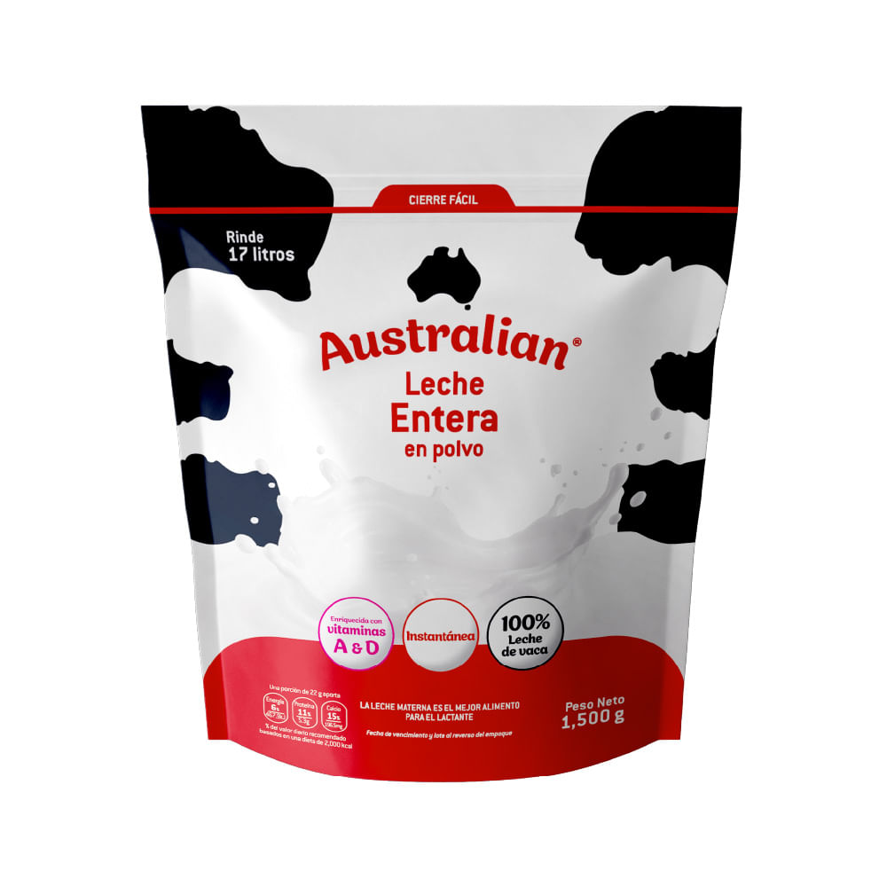 Leche Entera Australian Pride