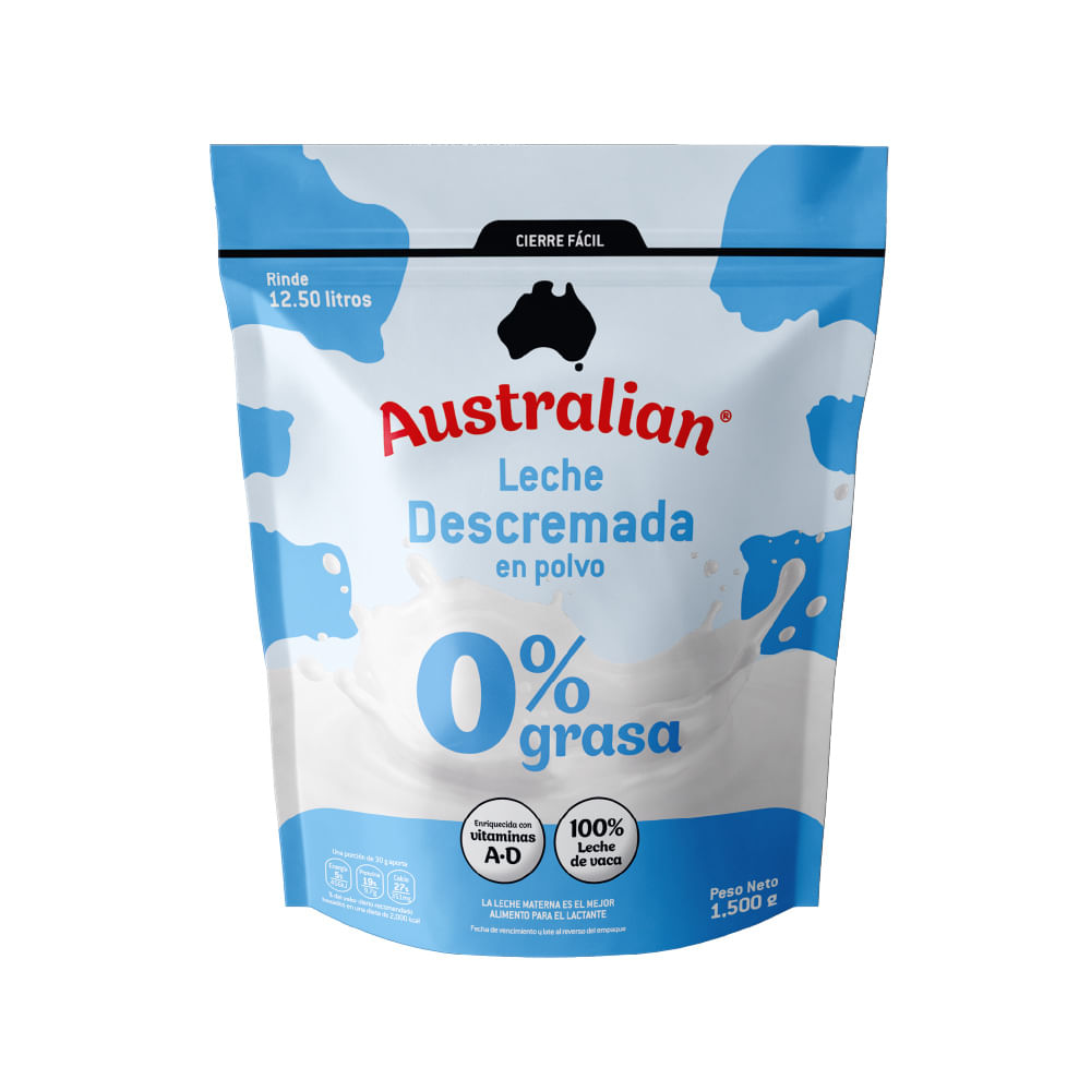 Leche Descremada Australian Pride