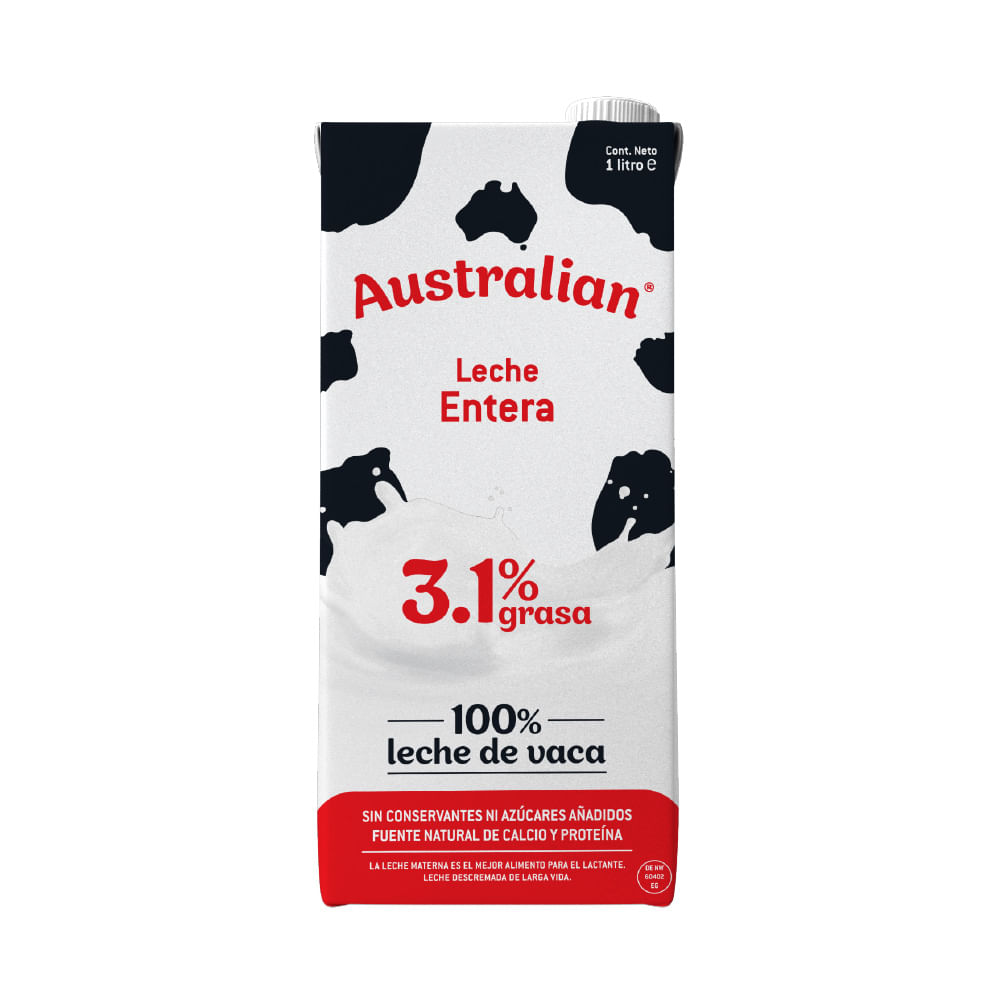 Leche UHT Entera Australian Pride