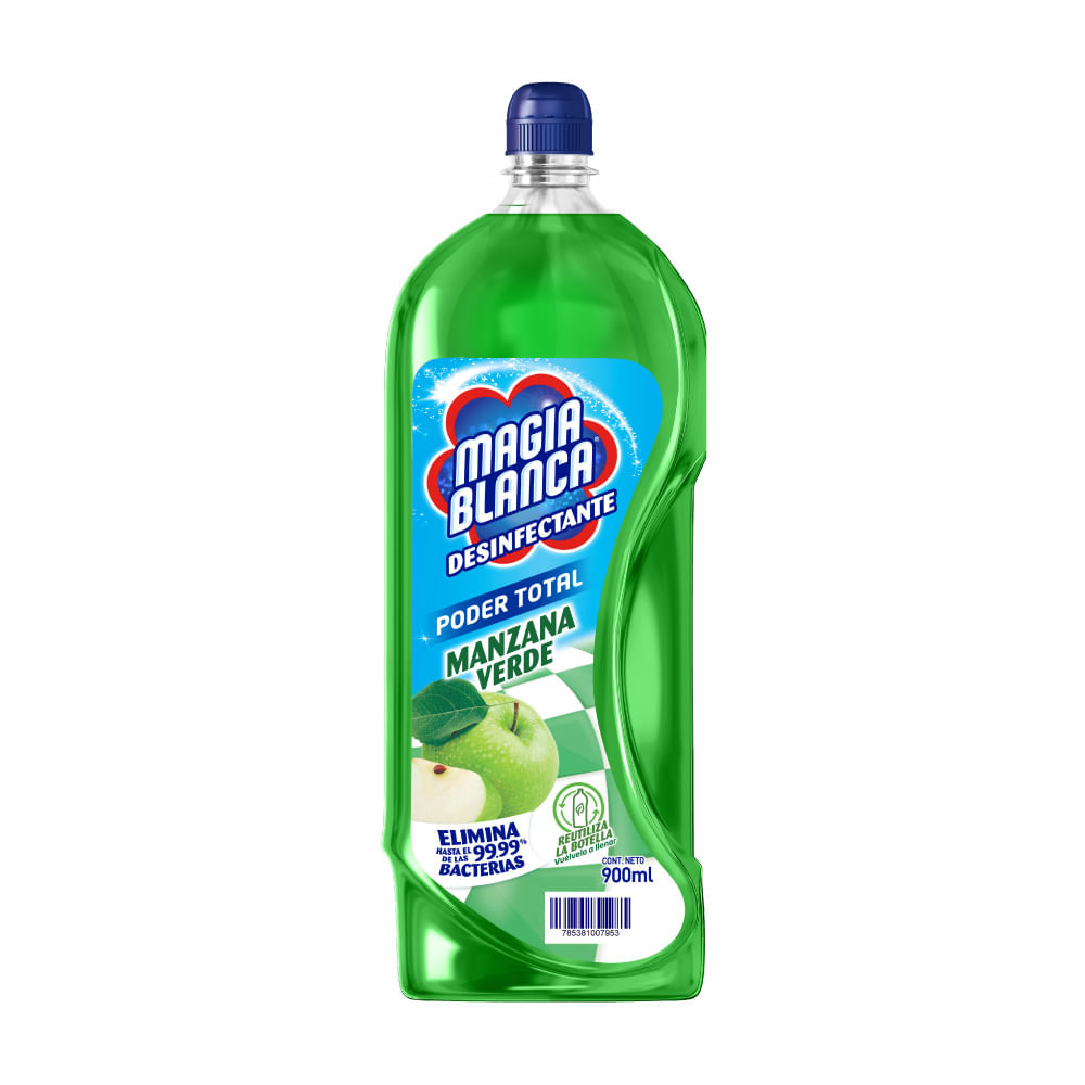 Desinfectante Manzana Verde Magia Blanca