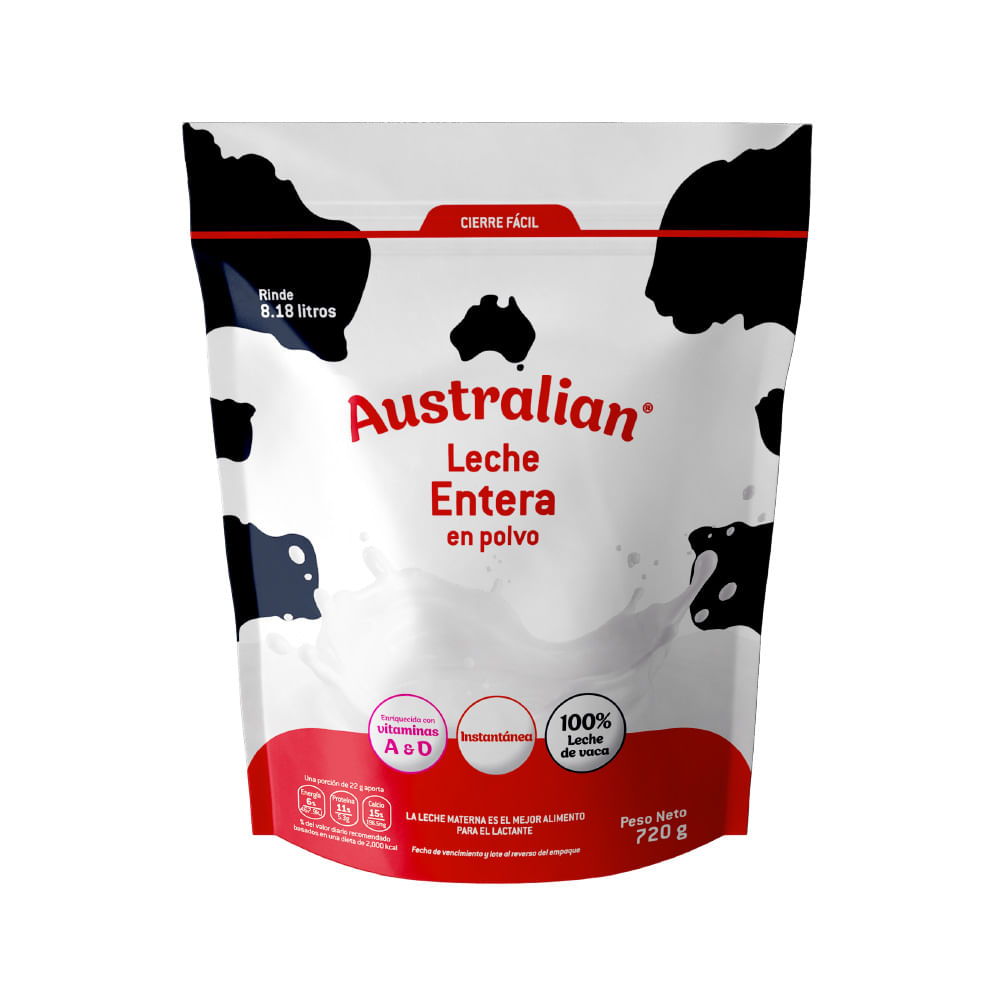 Leche Entera Australian Pride