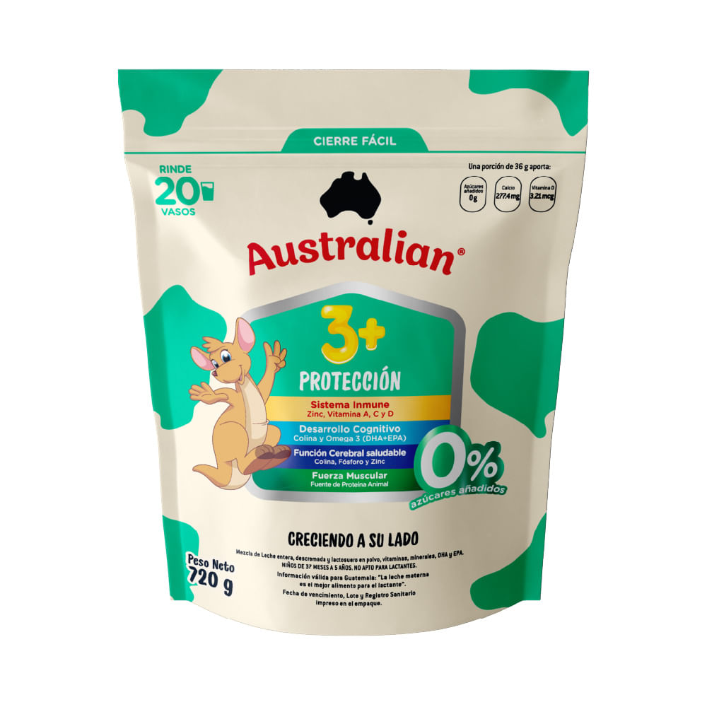Bebida Láctea 3+ Australian
