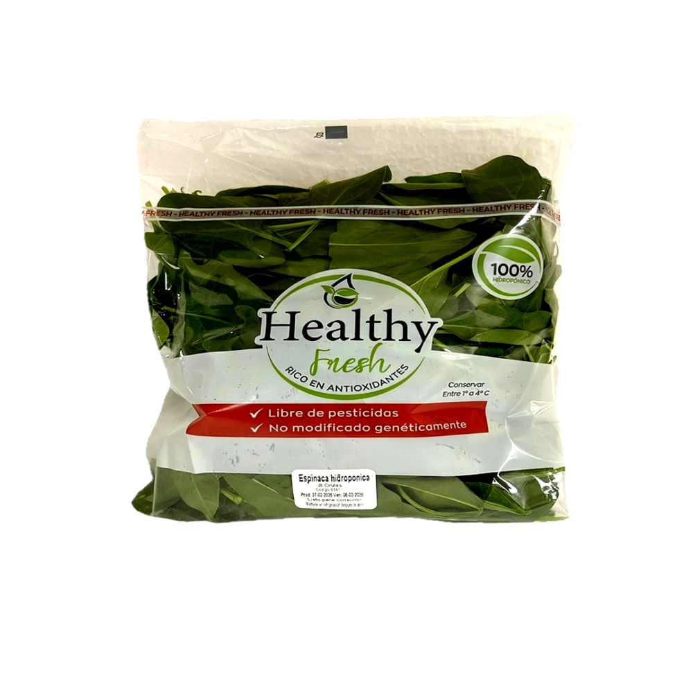 Espinaca Hidropónica Healthy Bolsa