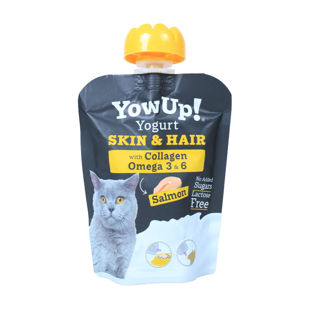 Yogurt Para Gato Skin & Hair Salmón Yow Up