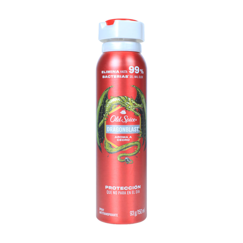 Desodorante Caballero Dragón Blast Old Spice Aerosol