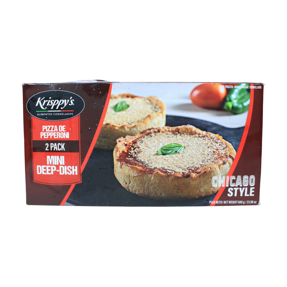 Pizzitas Peperoni Chicago Style Krisppys