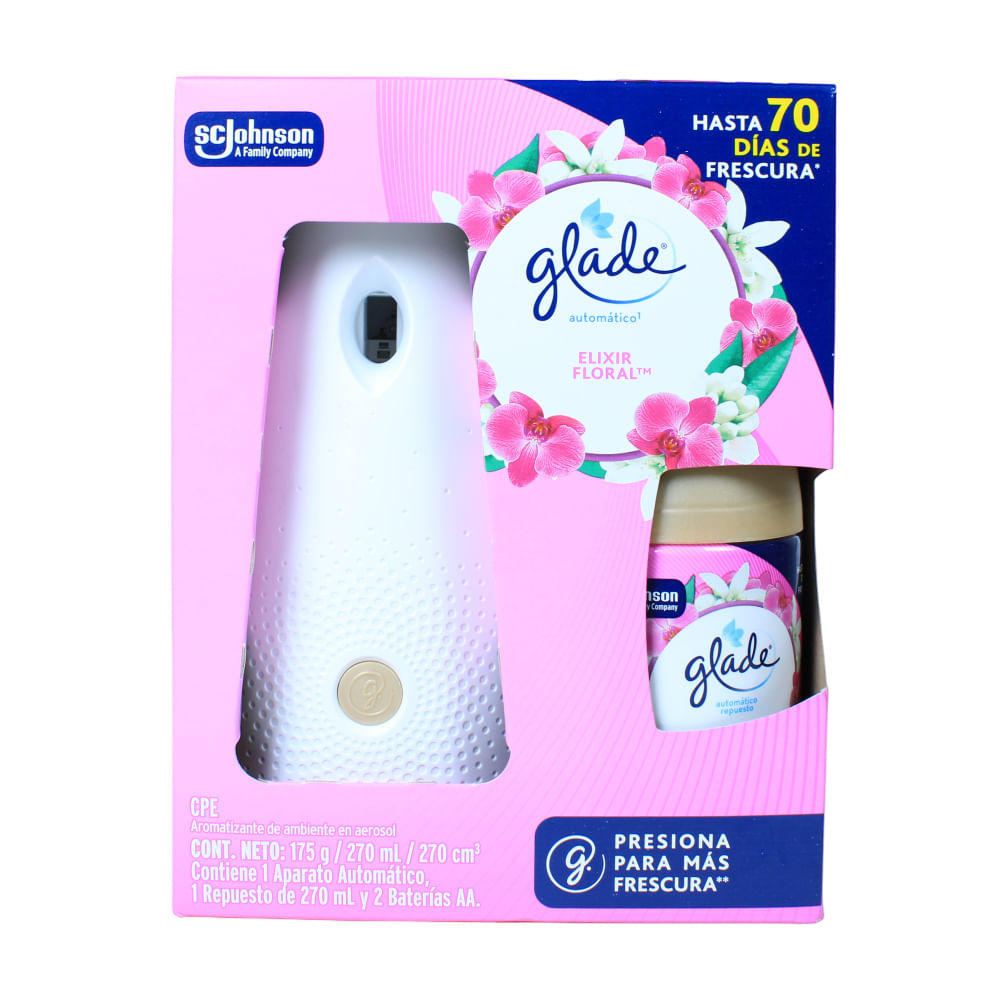Aromatizante Elixir Floral Glade + Aparato