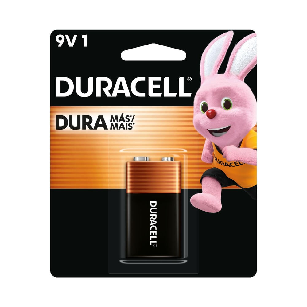 Batería Alcalina 9 V Duracell