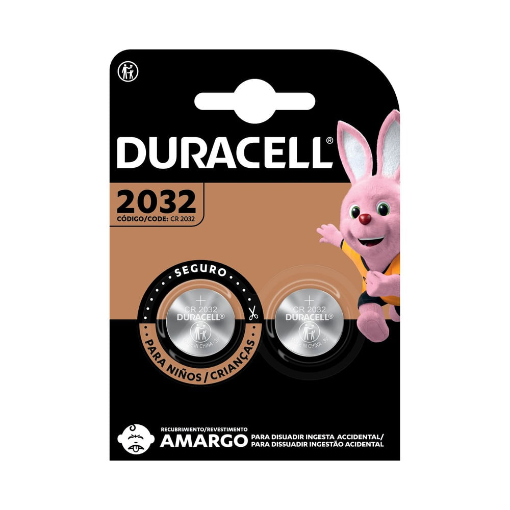 Batería Litio Botón Codigo 2032 Duracell