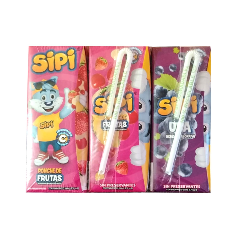 Sipi Surtido 6 Pack Tetra