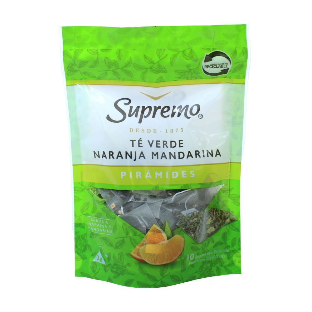 Té Verde Naranja Mandarina Supremo