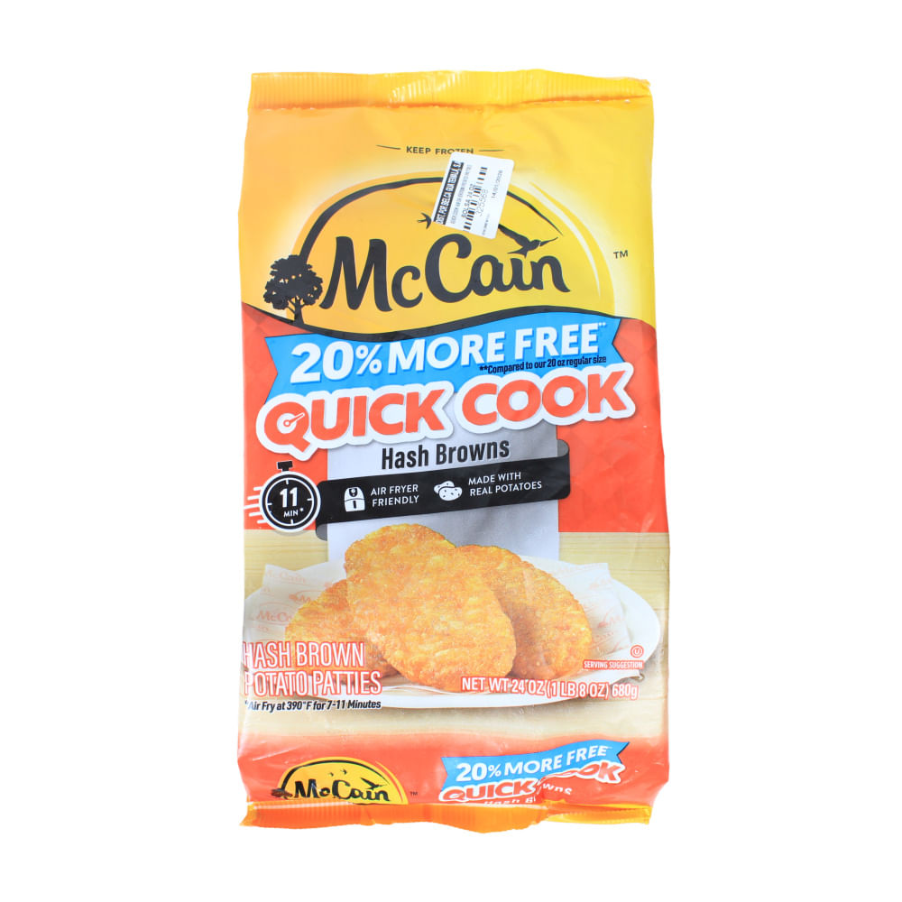 Hashbrowns Quick Cook Mccain