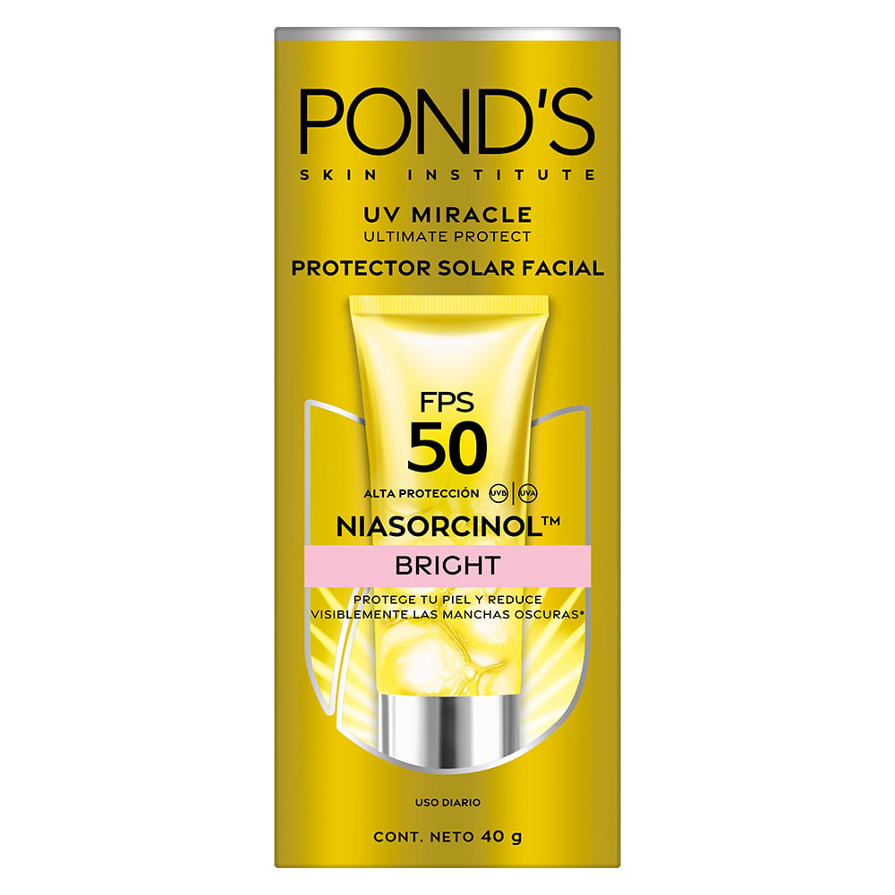 Protector Solar Bright FPS 50 Facial Ponds