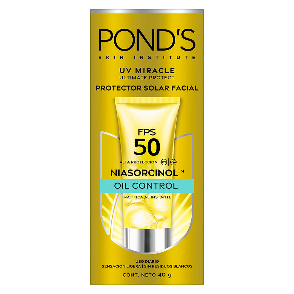 Protector Solar Facial Oil Control FPS 50 Ponds