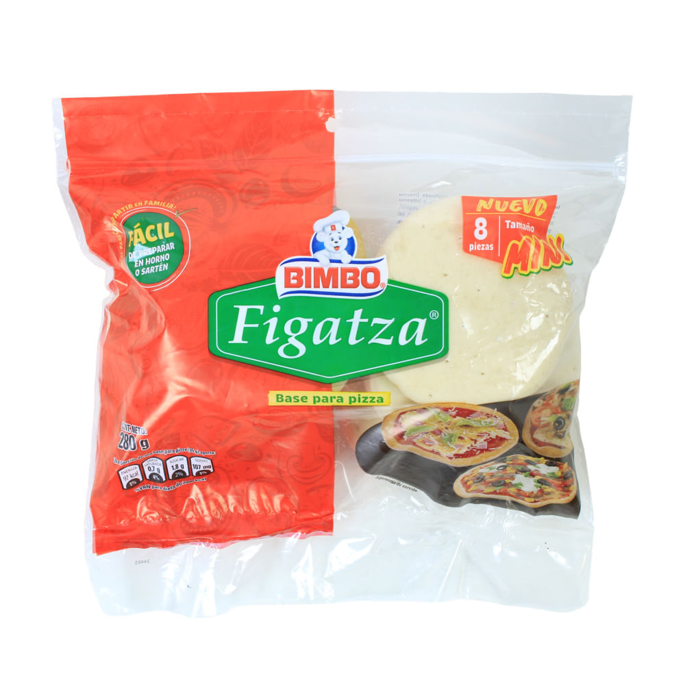 Base Para Pizza Mini Figatza Bimbo