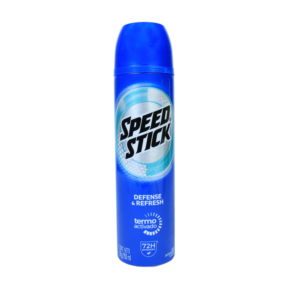 Desodorante Caballero Defense And Refresh Speed Stick Aerosol