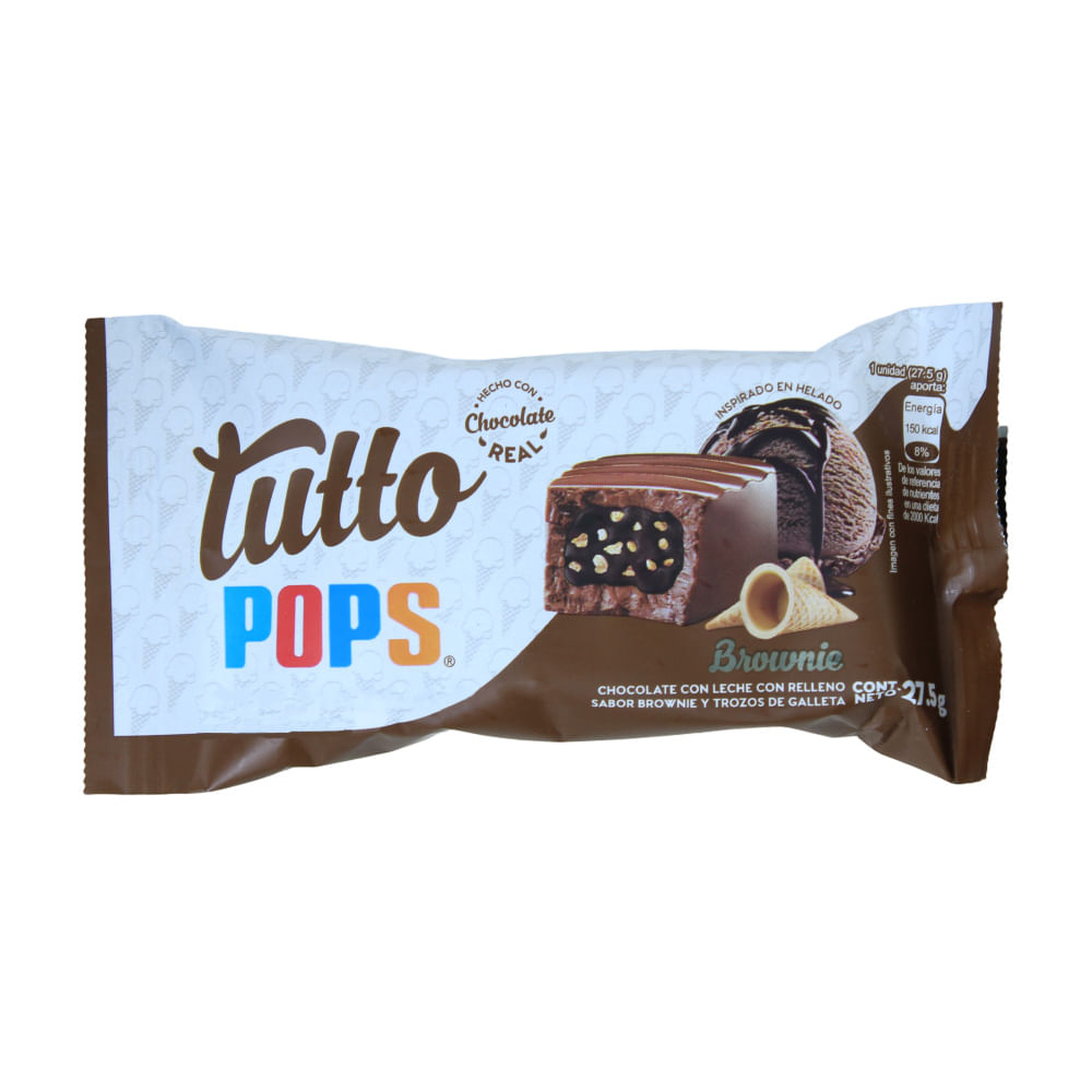 Tutto Pops Brownie 27 5 g