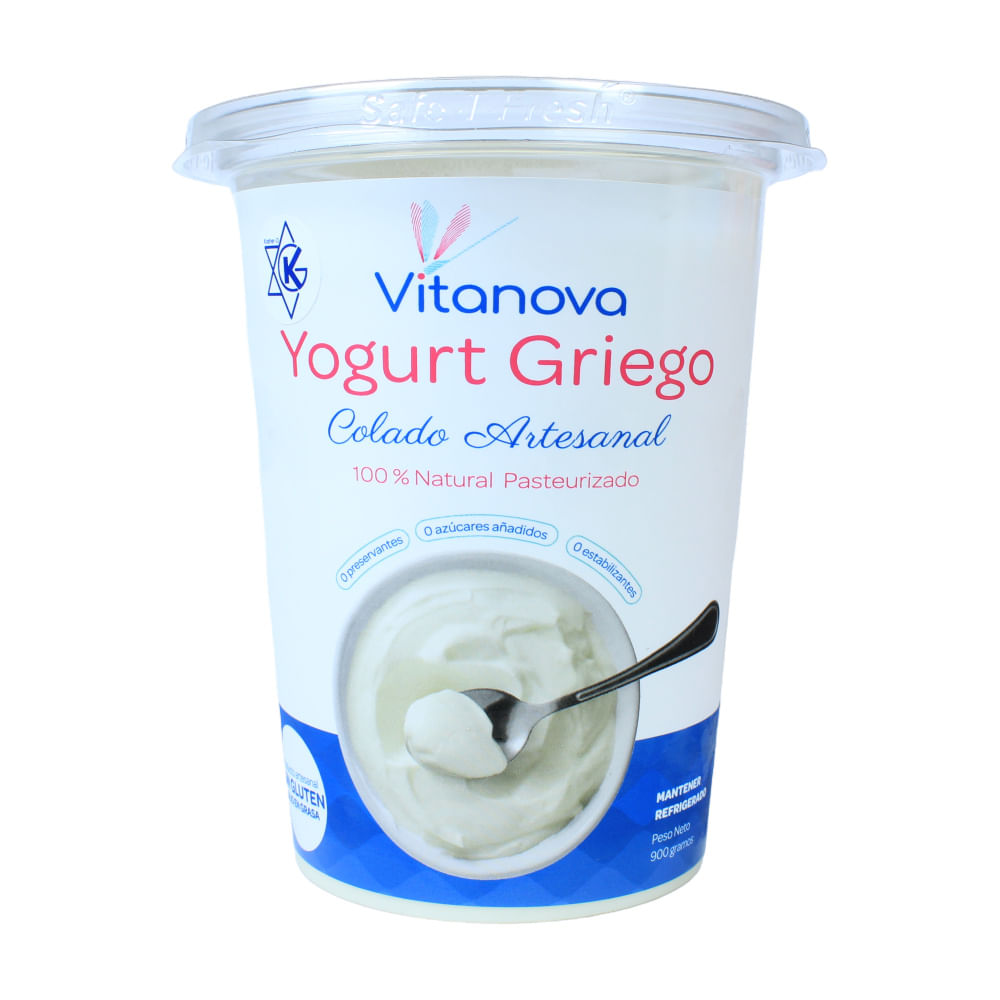 Yogurt Griego Natural Vitanova