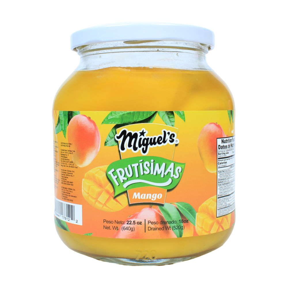 Mango En Almíbar Frutísima Miguels