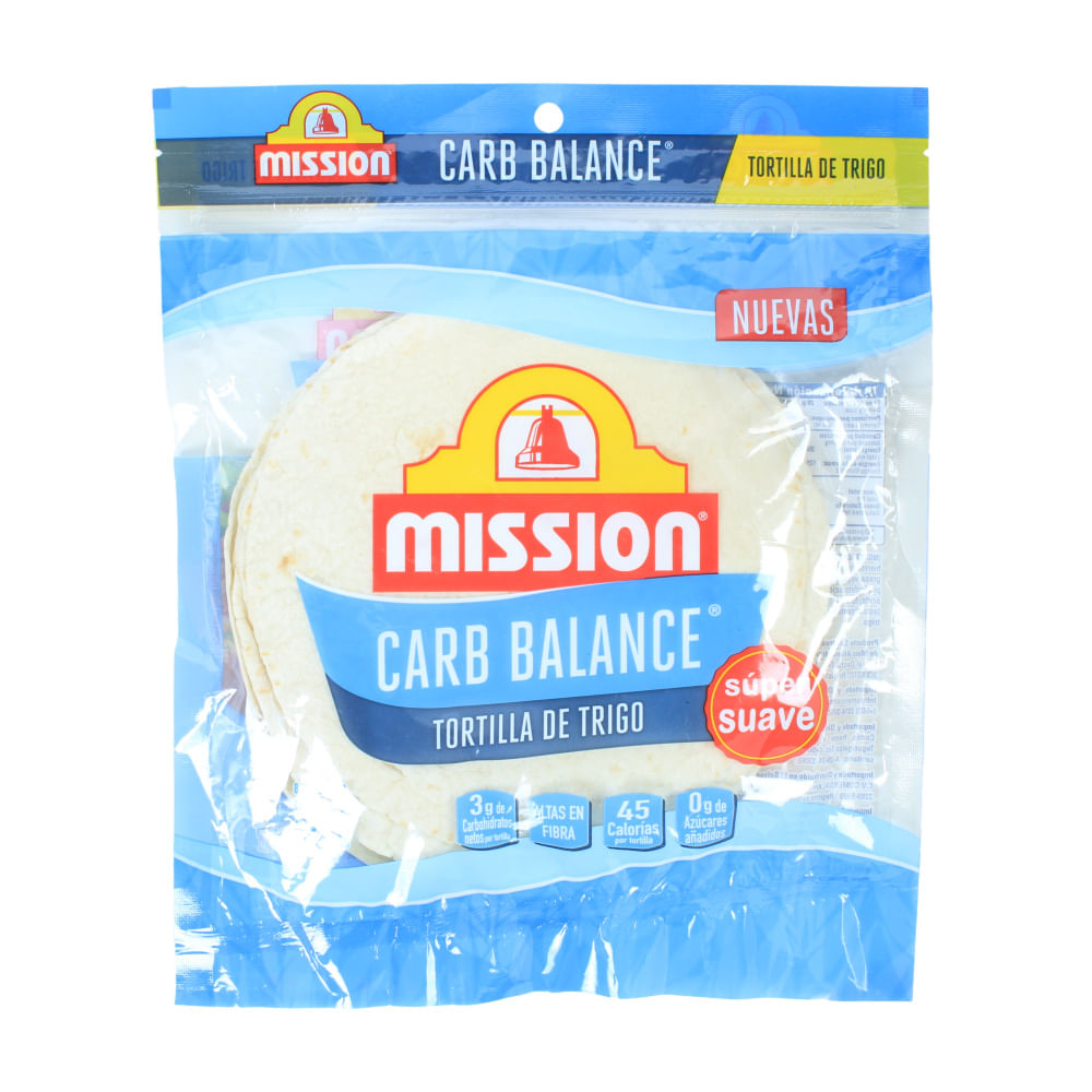 Tortilla De Trigo Carb Balance Mission