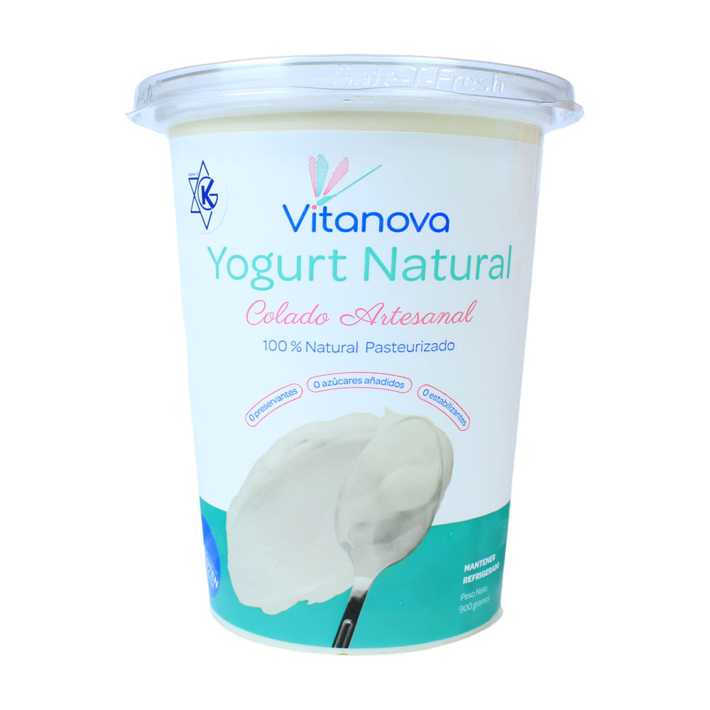 Yogurt Natural Artesanal Vitanova