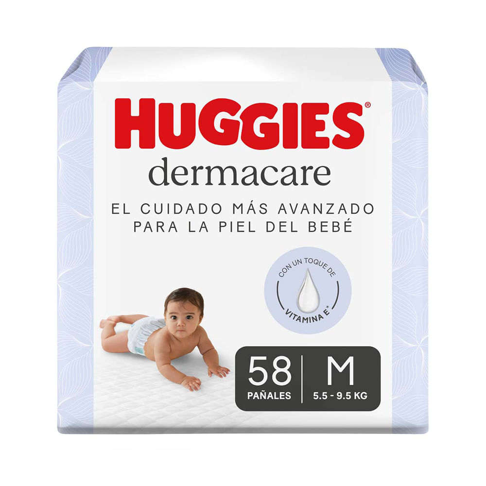Pañal Desechable Talla M/2 Dermacare Huggies