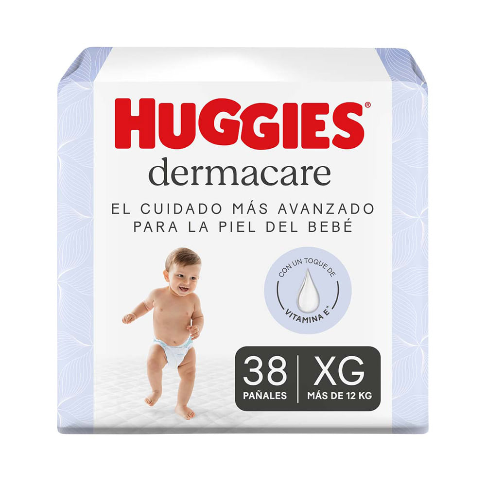 Pañal Desechable Talla XG/4 Dermacare Huggies