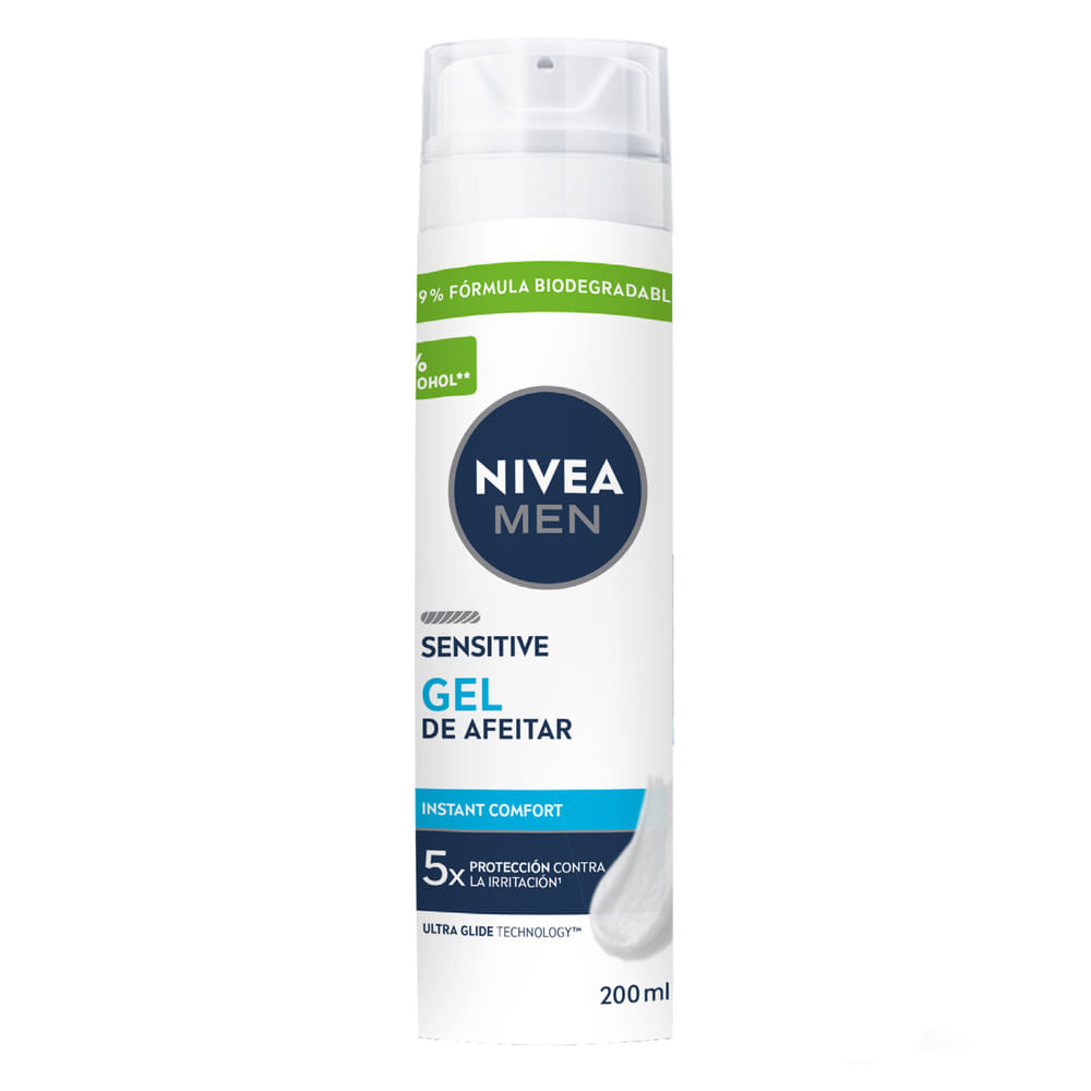 Gel Afeitar Sensitive Nivea Men