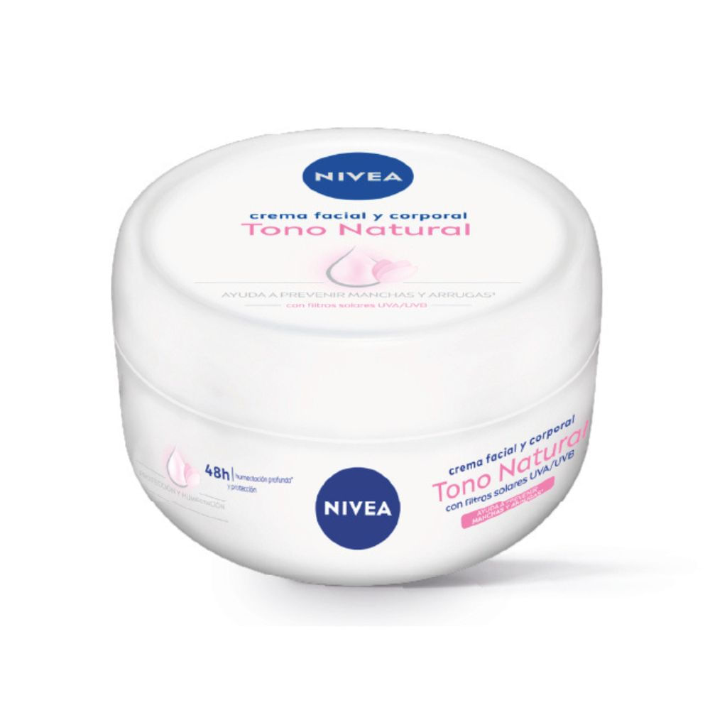 Crema Facial Aclarado Natural Todo Tipo Piel Nivea