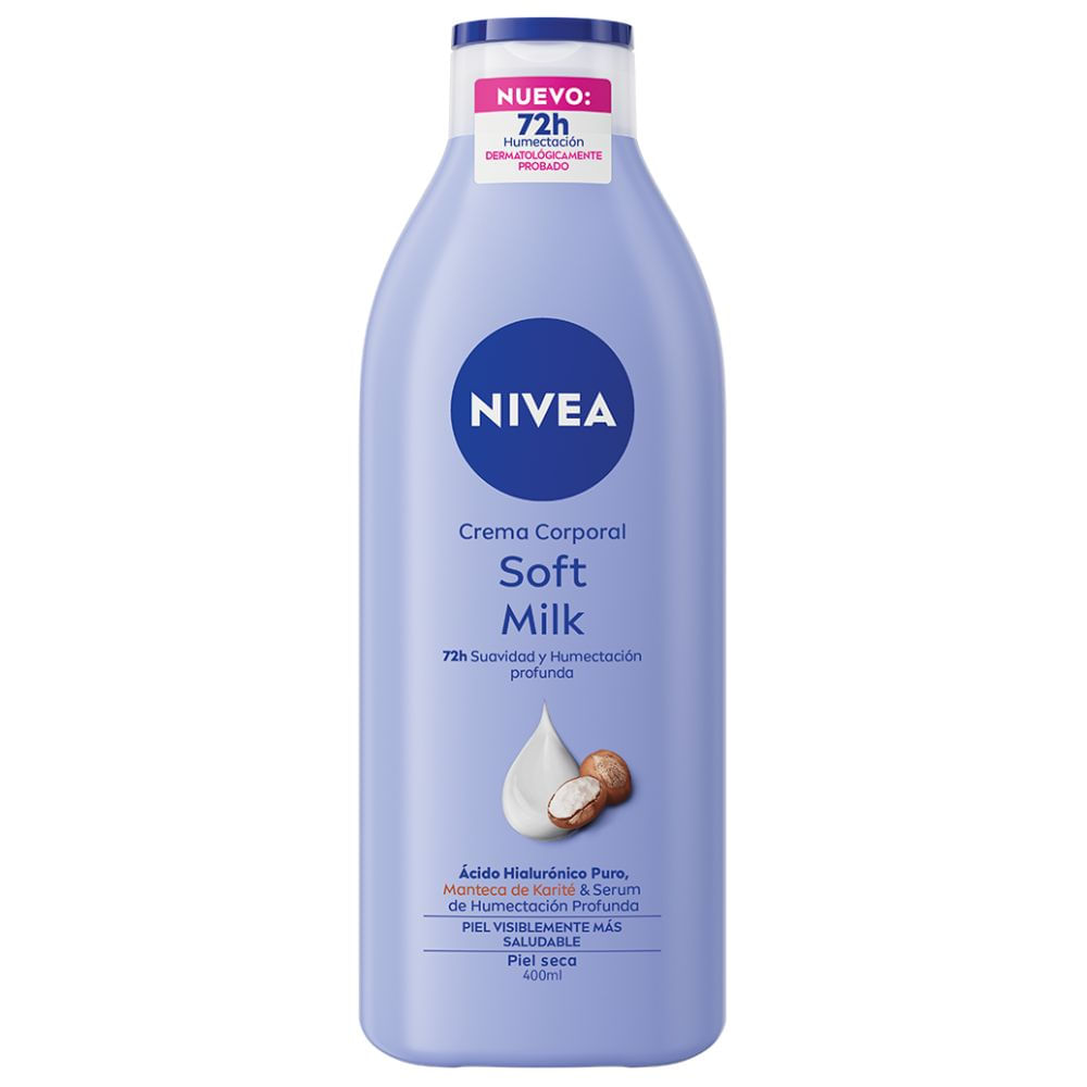 Crema Corporal Soft Milk Piel Seca Nivea