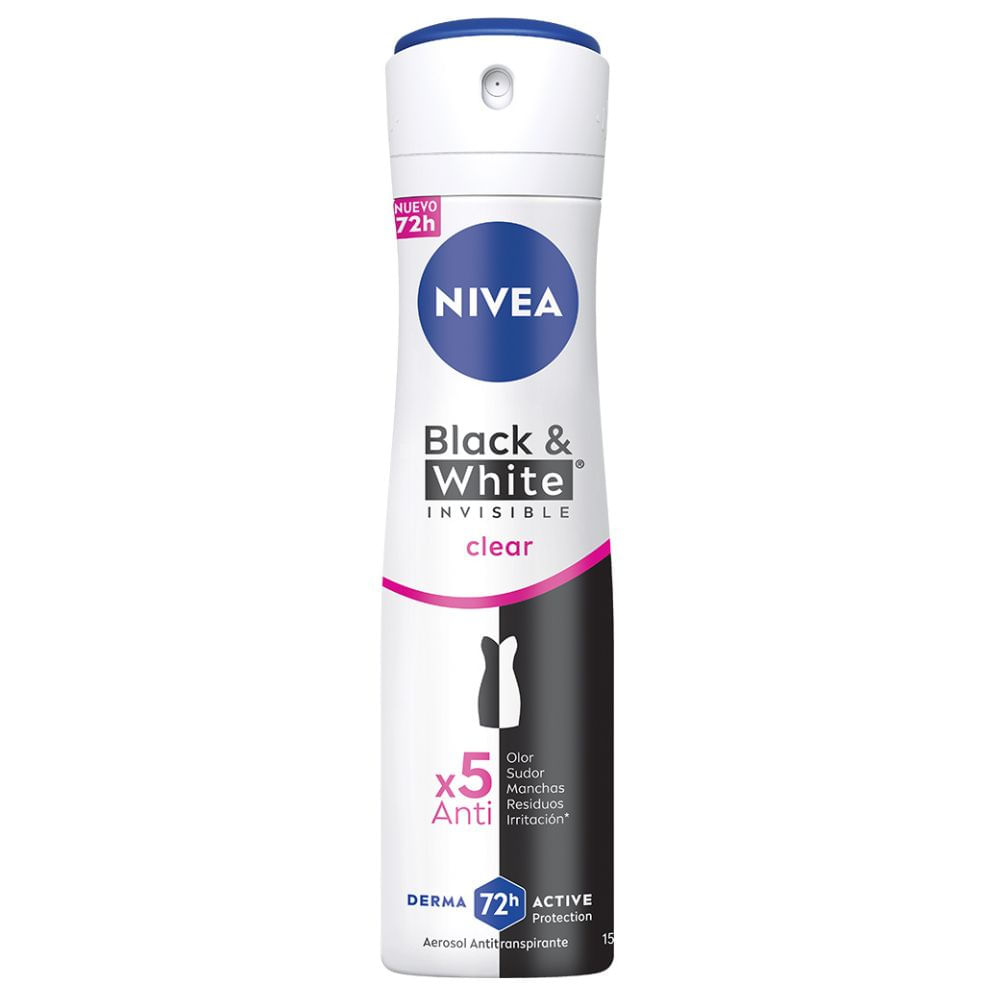 Desodorante Mujer Clear B&W Nivea Aerosol