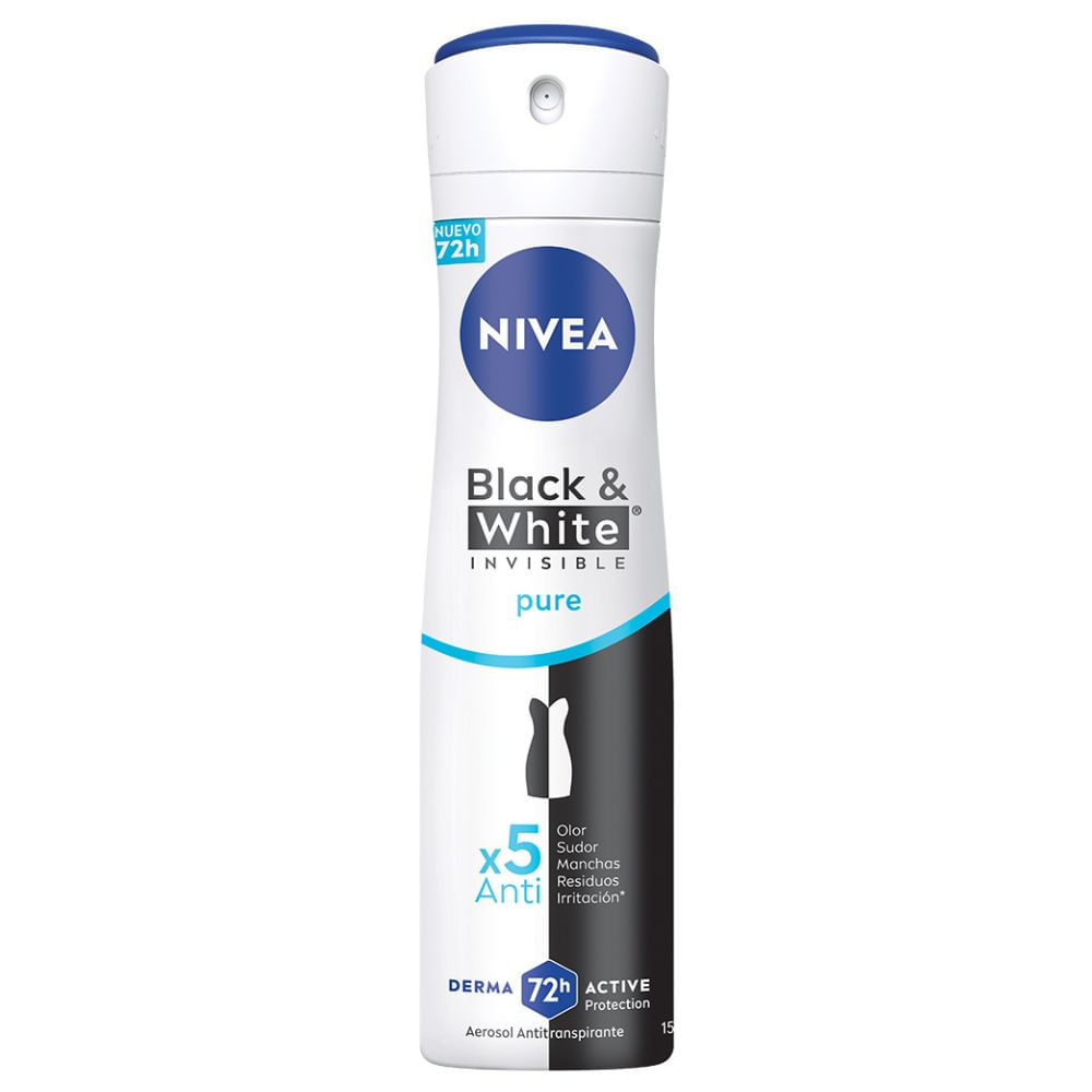 Desodorante Mujer Pure B&W Nivea Aerosol