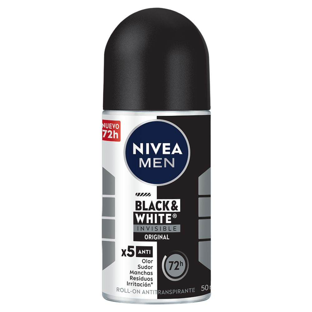 Desodorante Hombre B&W Original Nivea Men Roll On