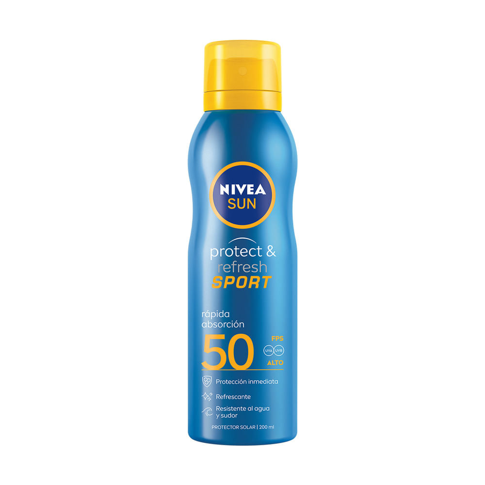 Bloqueador Refrescante Spray FPS 50 Nivea Sun
