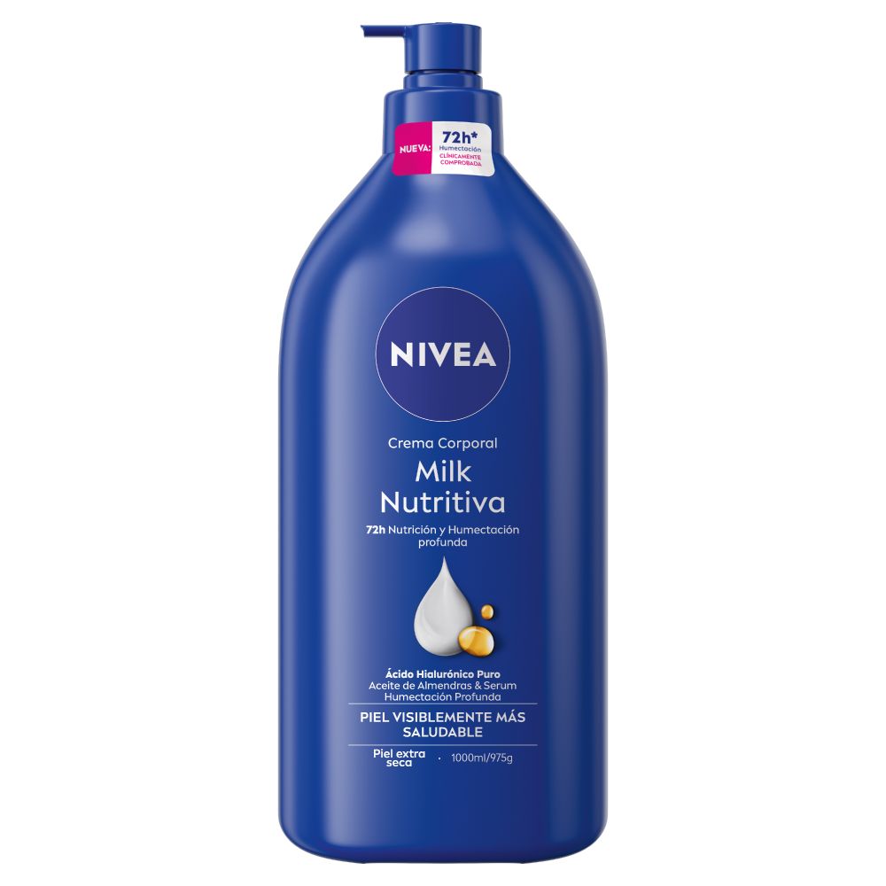 Crema Corporal Milk Nutritiva Piel Extra Seca Nivea